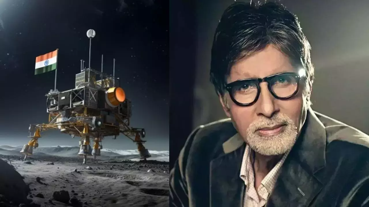 अमिताभ बच्चन ने Chandrayaan-3 की सफलता पर लिखी कविता, कहा- ये सजता, संवरता निखरता ये देश