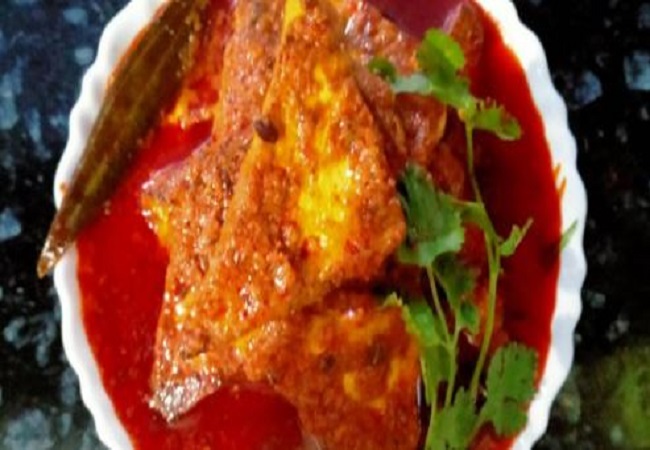 Kashmiri Red Paneer Recipe