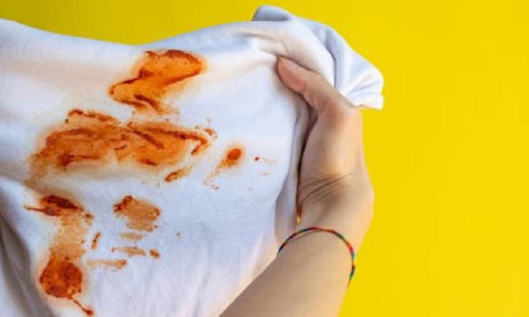 Trick to remove stains from clothes