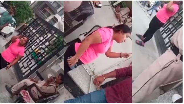 Video Viral : नोएडा की फिर एक युवती ने सिक्योरिटी गार्डों से की दबंगई, अभद्र भाषा का प्रयोग करते हुए बोली-सबको मार दूंगी