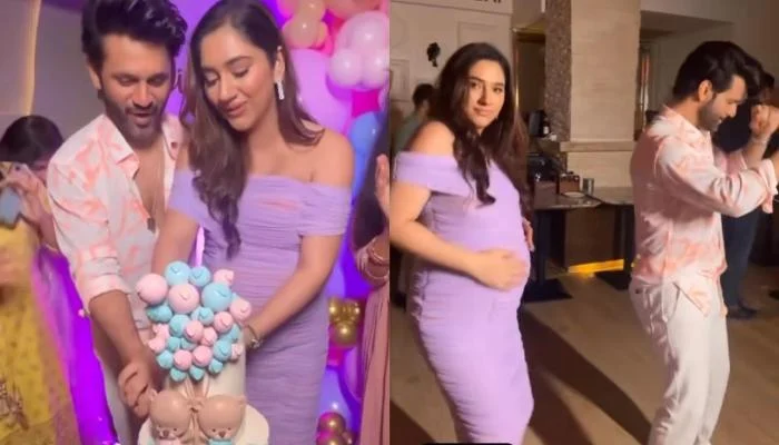 Disha Parmar baby shower ceremony: गोदभराई की रस्म में पति संग झूमती नजर आई दिशा , देखें वीडियो