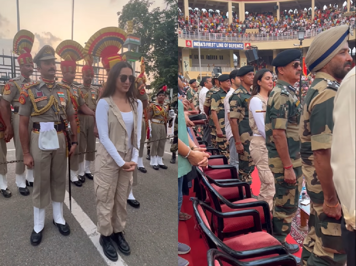 Kiara Advani ने सैनिकों के साथ मनाया आजादी का जश्न, देखें वीडियो