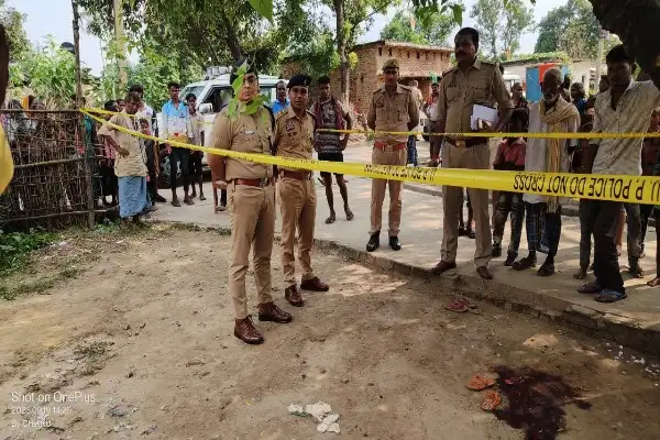 Maharajganj:5 साल की मासूम बच्ची की गला रेतकर हत्या,साइकिल छूने पर नाराज युवक ने घटना को दिया अंजाम…