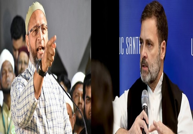 ओवैसी ने राहुल को दिया खुला चैलेंज, कहा- ‘वायनाड छोड़ हैदराबाद से लड़ें चुनाव, जमीन पर आइए मुकाबला करेंगे’