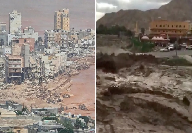 Libya Flood Disaster: लीबिया में बाढ़ से भयानक तबाही, 5300 से ज्यादा की मौत,10000 लोग लापता
