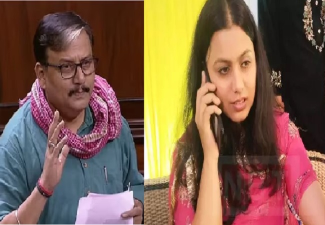 Bihar Politics : ठाकुर Vs ब्राह्मण जंग में अब कूदी बाहुबली नेता आनंद मोहन की बेटी सुरभि आनंद ने मनोज झा को दिया मुंहतोड़ जवाब