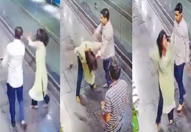 Watch Viral Video: स्पा मालिक ने युवती को दौड़ा-दौड़ा कर बुरी तरह से की पिटाई, वीडियो वायरल होने के बाद पुलिस ने दर्ज किया मुकदमा
