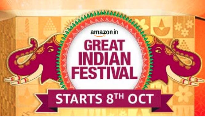 Amazon Great Indian Festival : टीवी, स्मार्टफोन और घरेलू उपकरणों पर 75 फीसदी तक का डिस्काउंट, जानें अन्य ऑफर्स