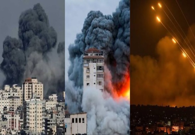 Israel Hamas Conflict: इजरायल ने हमास के 2200 ठिकानों को किया तबाह, हमले में 900 लोगों मौत