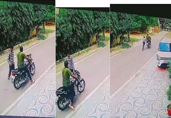 पर्दाफाश न्यूज कार्यालय से दिनदहाड़े पत्रकार की बाइक चोरी, गोमतीनगर विरामखंड-3 में आए दिन चोर देते हैं घटना को अंजाम