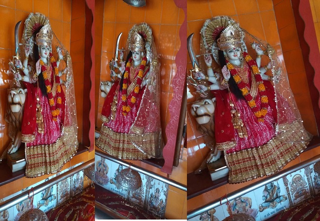 Gonda News : शारदीय नवरात्रि से पहले मां विंध्यवासिनी मंदिर का साफ-सफाई कार्य पूरा, बच्चों ने बढ़चढ़कर दिया योगदान