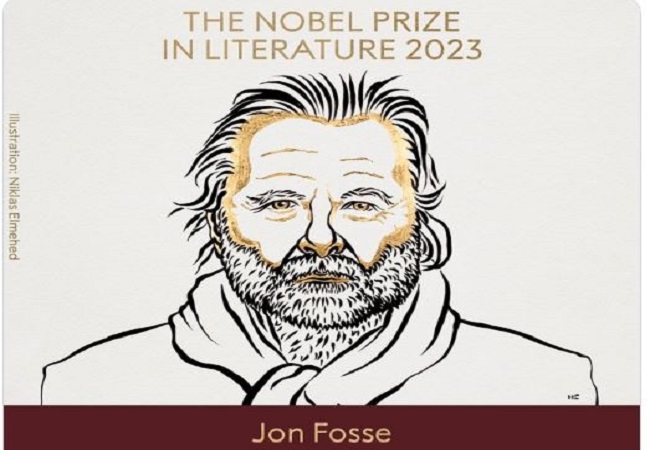 Nobel Prize 2023 : नॉर्वेजियाई भाषा के लेखक जॉन फॉसे को मिला साहित्य का नोबेल पुरस्कार