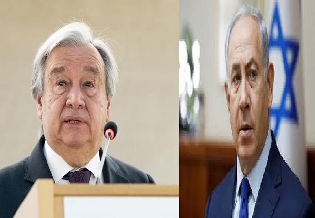 UN प्रमुख से इजरायल ने मांगा इस्तीफा, बोला- पद के लायक नहीं हैं एंटोनियो गुटेरस