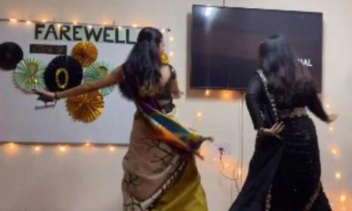 Viral Dance Video: कॉलेज Farewell Party में लड़कियों ने किया गज़ब का डांस, परफेक्ट स्टेप्स की लोगों की तारीफ