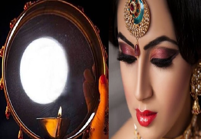 get parlor like glow on your face on the day of Karva Chauth