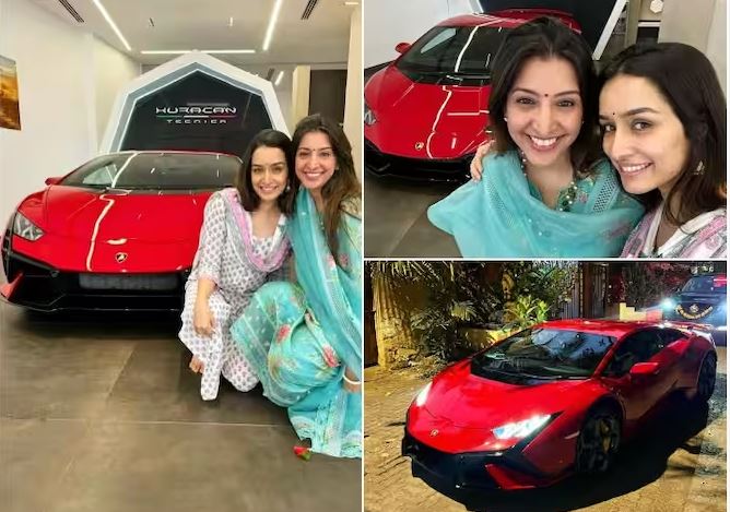 Shraddha Kapoor bought Lamborghini: श्रद्धा कपूर ने खरीदी ब्रांड न्यू लेम्बोर्गिनी कार, कीमत ने उड़ाए होश