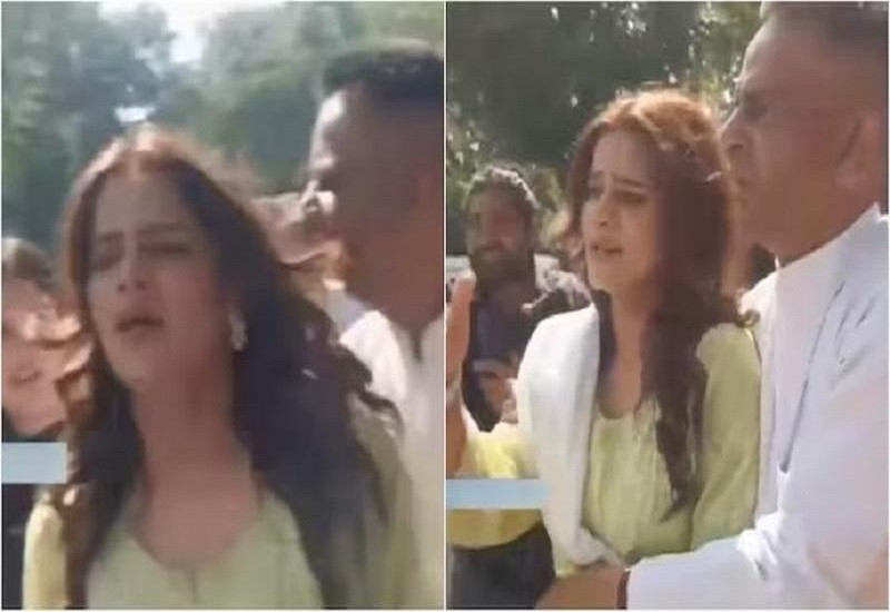 Archana Gautam के साथ कांग्रेस मुख्यालय के बाहर मारपीट, वीडियो वायरल