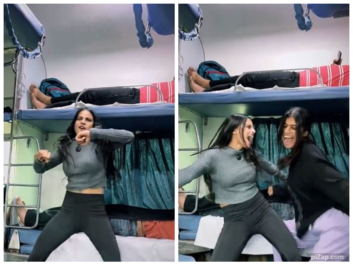 watch viral video: ट्रेन में दो लड़कियों ने किया भोजपुरी गाने पर धमाकेदार डांस, वायरल हुआ वीडियो