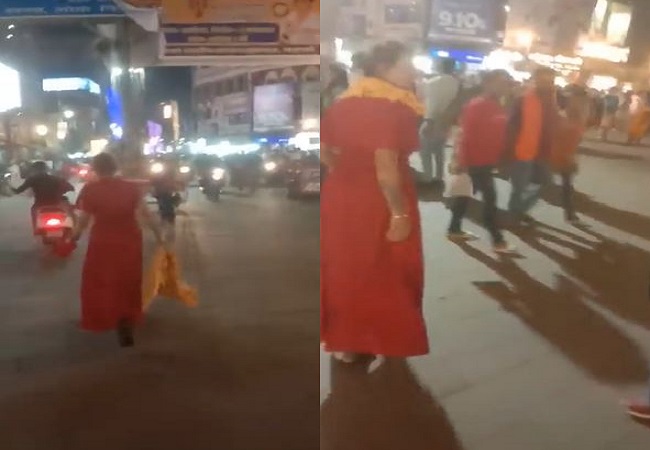 Watch Viral Video: वाराणसी में सड़क पर रुसी महिला का हंगामा, सोशल मीडिया में वायरल हो रहा है वीडियो