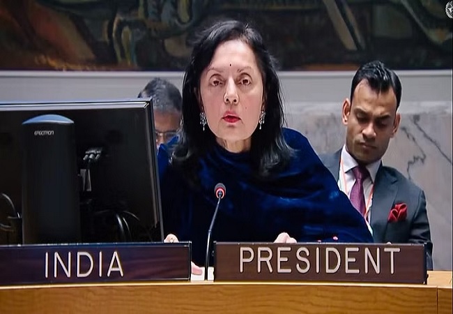 UN : रुचिरा कंबोज बोलीं- भारत ने जटिल राजनयिक हालात में भी वैश्विक संघर्षों में मध्यस्थता करने की दिखाई क्षमता