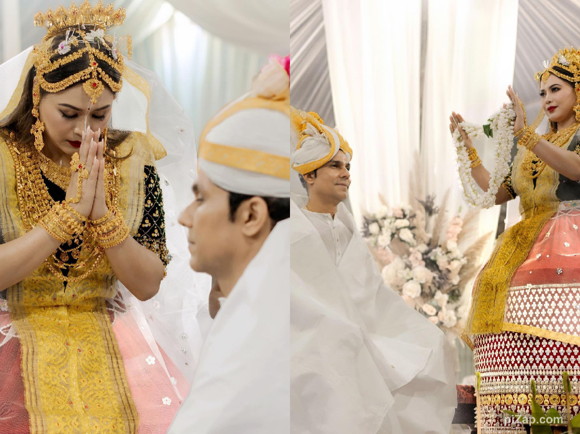 Randeep-Lin Wedding Pics: मैतेई रस्मों रिवाज से रणदीप हुड्डा ने रचाई शादी, देखें इनसाइड तस्वीरें