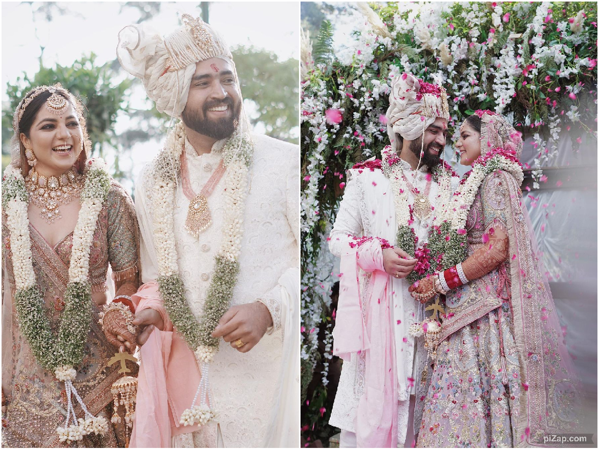 Neha Bagga Resty Kamboj Wedding: नेहा बग्गा ने रेस्टी कंबोज संग लिए सात फेरे, शादी की इनसाइड तस्वीरें वायरल