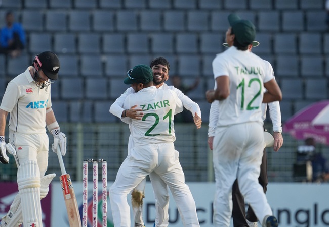 BAN vs NZ 1st Test: पहले टेस्ट में बांग्लादेशी टाइगर्स ने कीवियों को चटाई धूल, WTC पॉइंट टेबल में भारत को नुकसान