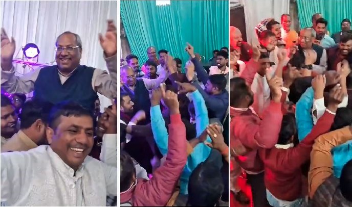 Video-‘सीएम बनावा डॉ. संजय निषाद के’… गाने पर जमकर थिरके योगी सरकार के कैबिनेट मंत्री, विवादों से है इनका पुराना नाता