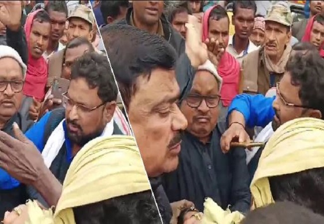 Watch Viral Video: प्रदर्शन कर रहे मृतक के परिजन को JDU विधायक ने जड़ा थप्पड़, वायरल हो रहा है वीडियो