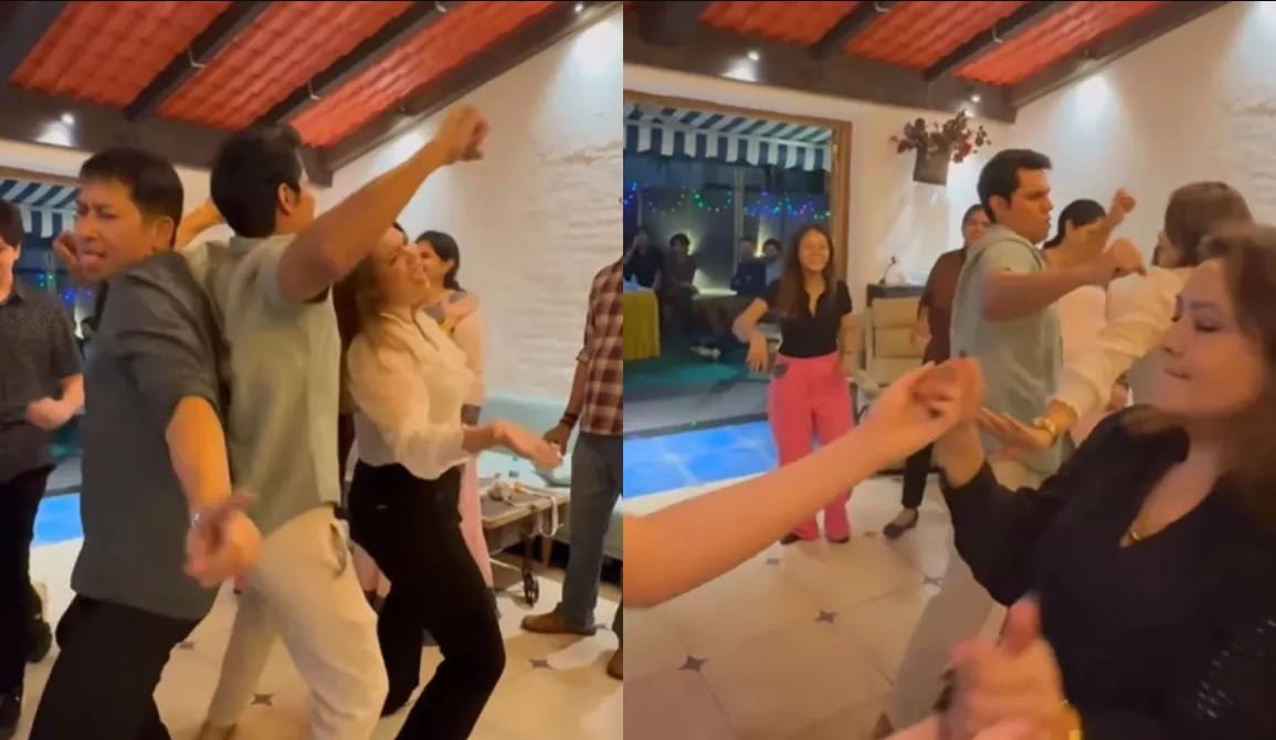 VIDEO: Sapna Chaudhary के गाने पर रणदीप- लिन ने किया जबरदस्त डांस, वायरल हुआ वीडियो