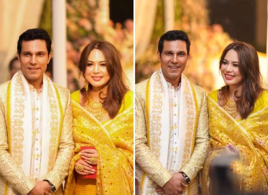 Randeep-Lin Wedding Grand Reception: रणदीप- लिन ने शेयर की ग्रैंड रिसेप्शन की तस्वीरें, न्यूली वेड कपल की खूबसूरत तस्वीरें वायरल