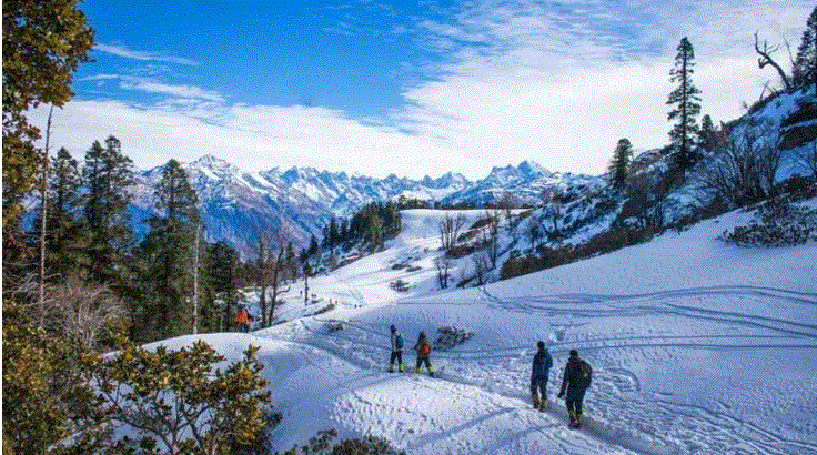 mountain tourism in winter : सर्दियों में पहाड़ों पर पर्यटन का आनंद उठाएं , एक बार जरूर जाएं इन जगहों पर