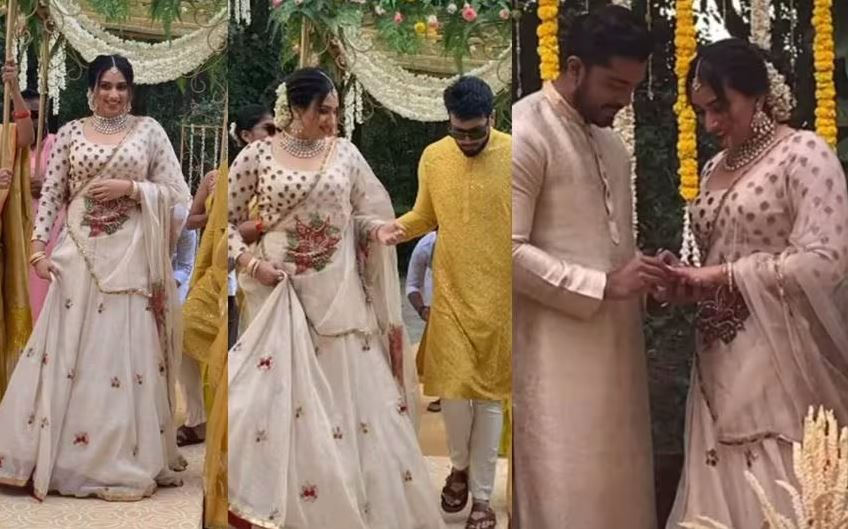 Malavika Jayaram Engagement: कालिदास जयराम की बहन मालविका जयराम ने इस शख्स से रचाई शादी, देखें इनसाइड वीडियो