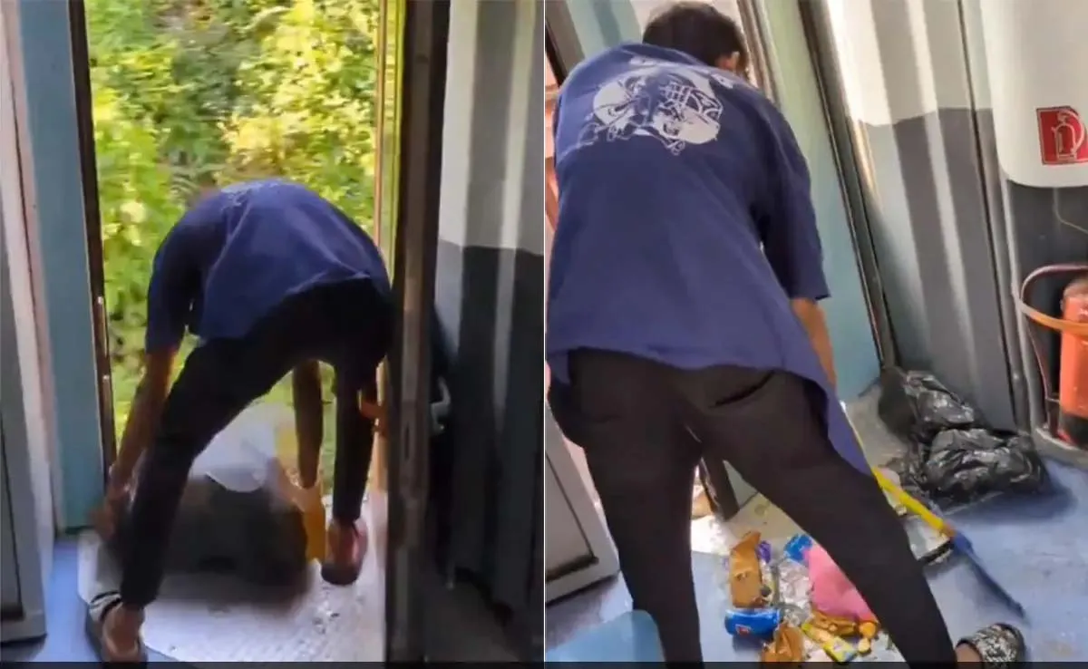 Housekeeping Viral Video: हाउसकीपिंग स्टाफ की हरकत देख भड़के लोग, वायरल हुआ वीडियो