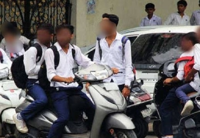 Ban for students below 18 years of age to drive two-wheeler and four-wheeler