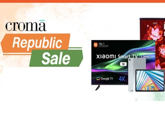 Croma Republic Day Sale : रिपब्लिक डे सेल मिला बम्पर ऑफर, सिर्फ ₹ 999 में घर ले आएं जबर्दस्त स्मार्ट-टीवी