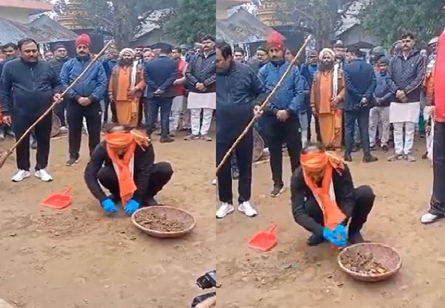 Lucknow News: डिप्टी CM केशव प्रसाद मौर्या ने निराला नगर के बालकेश्वर हनुमान मंदिर में झाडू लगाकर दिया स्वच्छता का संदेश