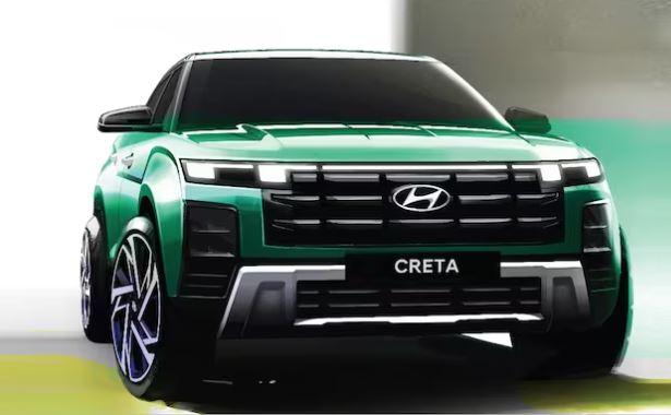 Hyundai Creta facelift sketch : हुंडई ने जारी किया अपकमिंग क्रेटा फेसलिफ्ट का स्केच , जानें फीचर्स और कीमत