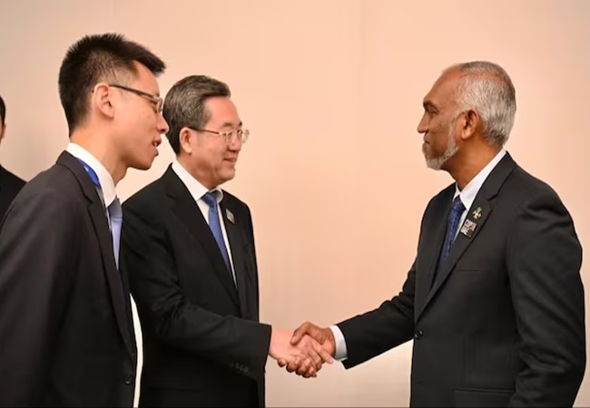 Maldives Controversy : भारत से विवाद के बीच मालदीप के राष्ट्रपति का बड़ा बयान, चीन को बताया सबसे बड़ा सहयोगी