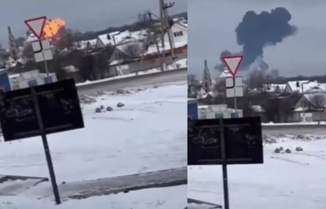 Russian Plane Crashes : यूक्रेनी कैदियों को ले जा रहा रूसी विमान बेलगोरोड क्षेत्र में दुर्घटनाग्रस्त , 65 की मौत