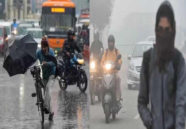UP Temperature Low: यूपी में धूप के लिए तरसे लोग, बारिश से बढ़ी गलन और लुढ़का पारा