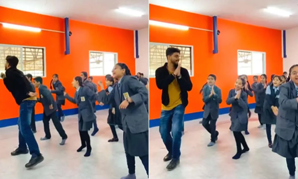 Trending Dance Video: कीजो केसरी के लाल गाने पर बच्चों संग मास्टर जी ने किया धमाकेदार डांस, देख बोले लोग- दिव्य और सुंदर