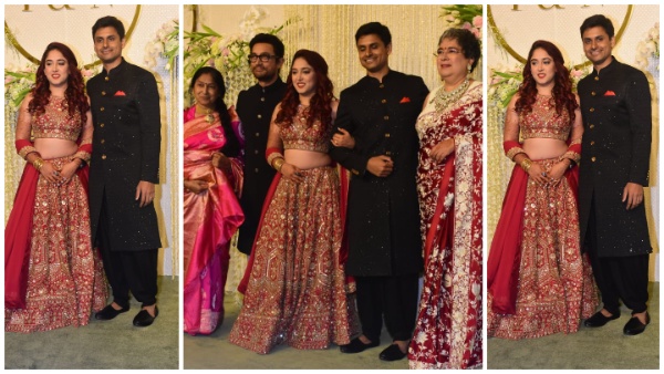Ira-Nupur Wedding Reception: इरा- नुपुर के वेडिंग रिसेप्शन में लगा बॉलीवुड सितारों का तांता, देखें इनसाइड तस्वीरें