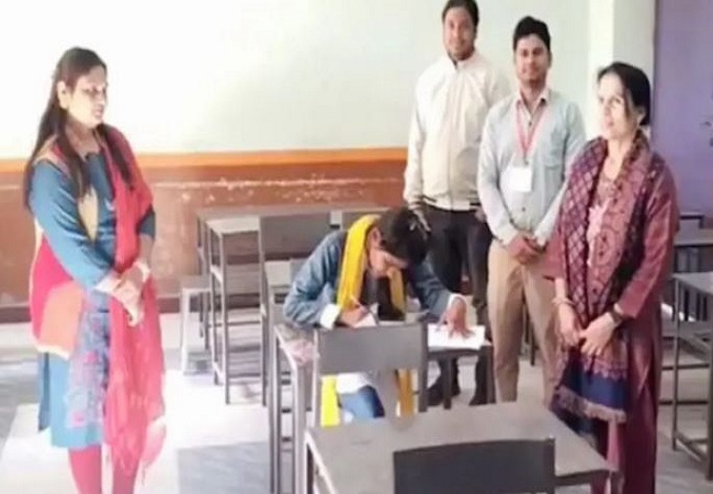 A single student in the entire room took the exam