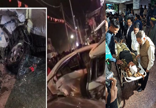 Lucknow News: मुख्यमंत्री योगी आदित्यनाथ की फ्लीट में आगे चल रही गाड़ी पलटी, पांच पुलिसकर्मी व 11 लोग घायल