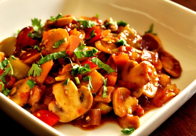 Chili Garlic Mushroom Recipe