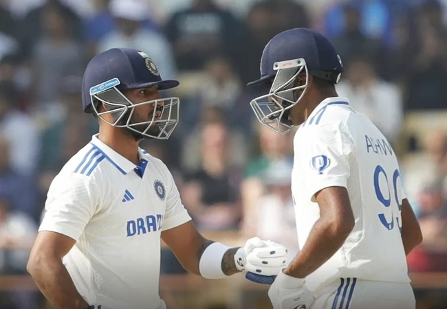 IND vs ENG Test Day 2 : लंच ब्रेक तक भारत का स्कोर 388/7 ; जुरेल-अश्विन क्रीज पर डटे