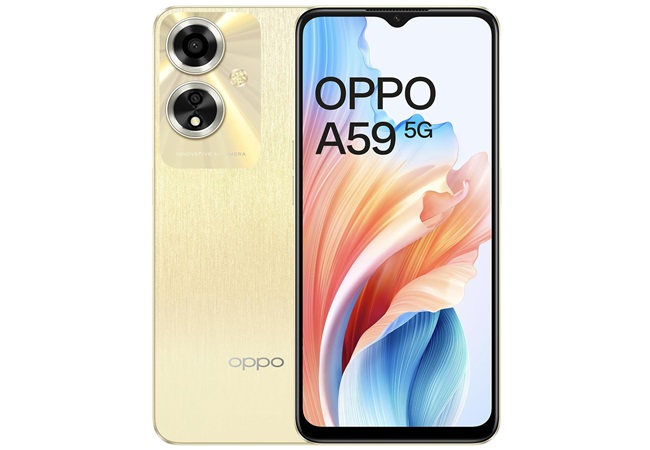 Oppo A59 5G स्मार्टफोन हुआ सस्ता, 5000mAh बैटरी और 128GB स्टोरेज के साथ मिलते हैं कई फीचर्स