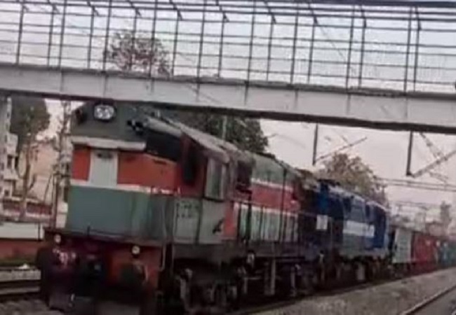 goods train reached Punjab from Jammu without a driver