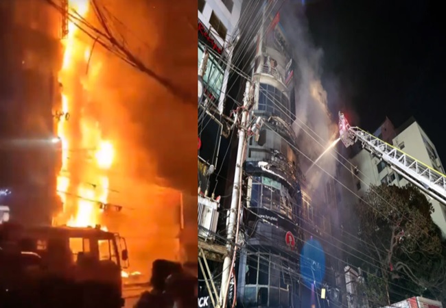 Bangladesh Fire Incident : ढाका में 7 मंजिला इमारत में लगी भीषण आग, 43 लोगों की मौत